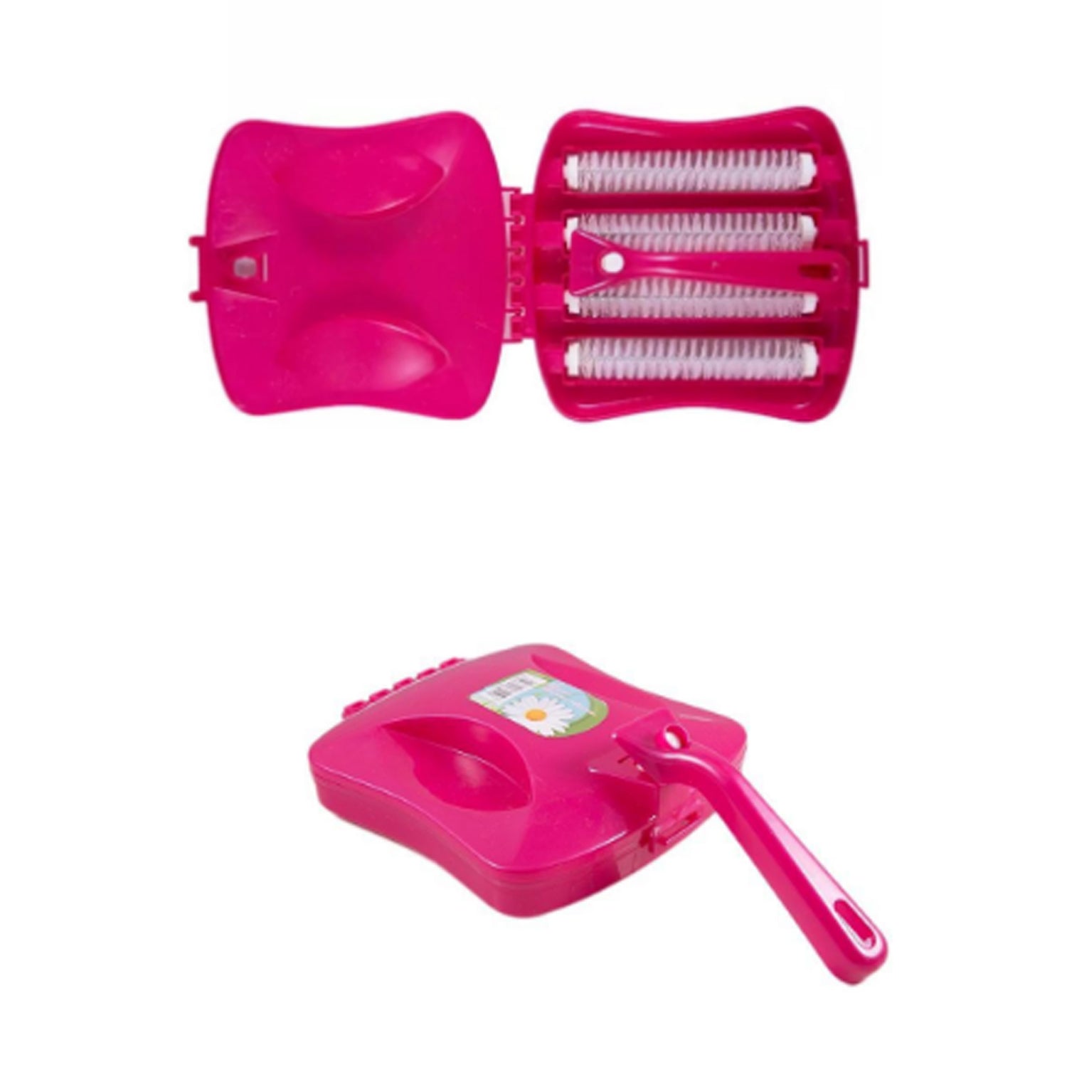 6230 Plastic Handheld Carpet Roller Brush Cleaning with Dust Crumb Collector, Wet, and Dry Brush DeoDap 6230 Plastic Handheld Carpet Roller Brush Cleaning with Dust Crumb Collector, Wet, and Dry Brush DeoDap